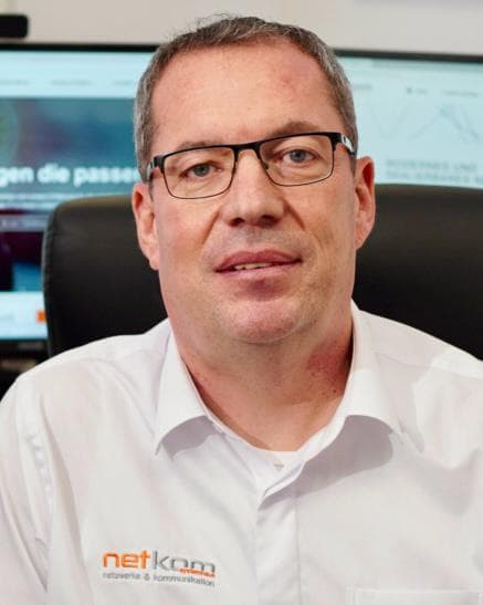 Michael Vreys, Geschäftsführer net-kom Systemhaus